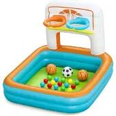 Bestway opblaasbaar speelzwembad met ballen 120x107x84 cm +2 jaar 52728
