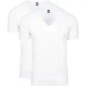 Alan red T-Shirt 2 pack NOV Extra Diepe V-Hals Stretch