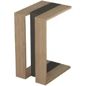 Norda Design Bijzettafel Muju | spaanplaat naturel 30x40x57 cm bijzettafels | NADUVI