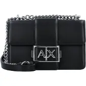 Armani Exchange Schoudertas 'Jodie' zwart / zilver