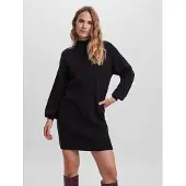 Vero Moda Gebreide jurk 'Nancy' zwart