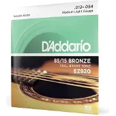 D'Addario EZ920 Westernsnaren Bronze Medium (12-54)