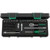 Stahlwille 88TX KN 98819801 Dopsleutelset 1/4 (6.3 mm) 36-delig