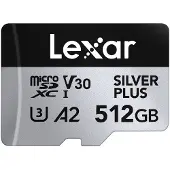 Lexar microSDXC Silver Plus UHS-1 512GB V30