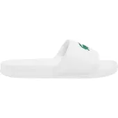 Lacoste Badslippers met logoprint model 'SERVE SLIDE'
