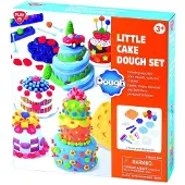 Playgo Dino klei speelset - 6 potjes klei voor dino plezier.