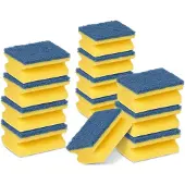 Scotch-Brite Spons Delicaat, krasbestendig 15,8 x 28,3 x 10 cm Blauw, geel 12 Stuks