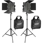 Neewer NL660 2x 40 w Bi-Color LED light incl. stands