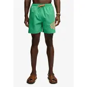 Superdry Zwemshorts lichtgroen / lichtoranje