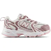 New Balance Kids Leren sneakers 530 Bungee Lace, beige (26.5), Leer, Plat, Veters, Casual, kinderkleding I530V1_KL