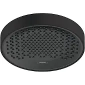 Hansgrohe Hoofddouche rainfinity powderrain 250 1jet mat zwart