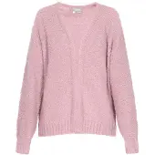 Usha Gebreid vest oudroze