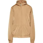 Schmuddelwedda Functionele jas camel / wit