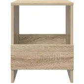 vidaXL Tijdschriftenrek 2 st Sonoma Eik 35 x 30 x 45 cm