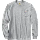 Carhartt Workwear K126 T-shirt L/s Pocket Comfort Fit | Maat: M
