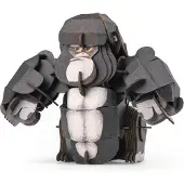 MierEdu 3D Puzzel - Gorilla - Met Geluid - 10,78X6,18X8,35Cm - 6 Jaar