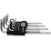 VOREL -Torx-veiligheidsmoersleutels-9-st