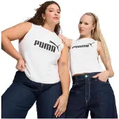 Puma Sporttop 'Ess No. 1' zwart / wit