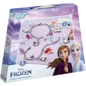 Disney Verzorging Frozen II Charm bracelets 2 chain bracelets + beads + silver coloured leaves + stickers + rings + metal wire 1 Stk.