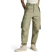 G-Star Cargo Cropped Drawcord Pant Ensis Green Maat: W24 | Cargobroeken Outlet | Dames | Groen