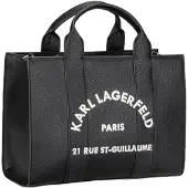 Karl Lagerfeld Handtas zwart / wit