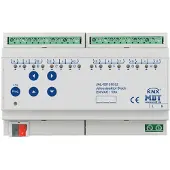 MDT KNX jaloezie-actor, 8-kanaals, met automatische tijdmeting, 1 stuk.