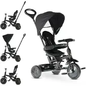 Deryan Adventurer Driewieler - 5-in-1 Kinder Driewieler - Zwart