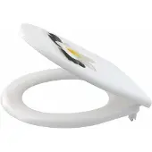Alcadrain Toiletbril SOFCLOSE, materiaal Duroplast, design: BLOEM