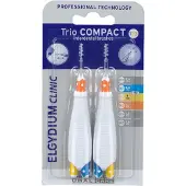 Elgydium Oral Care Clinic IDB Trio Compact Compact Interdentale Borstel ISO 1/2/3 6 St Tandenborstel