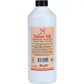 Talens Oostindische Inkt Fles 490 ml Zwart 700