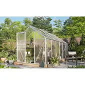 Vitavia Tuinkas Kit Comet - Polycarbonaat - 4mm - 383x195x14cm - Aluminium