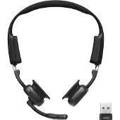 Shokz C610-AA-BK Hoofdtelefoon en headset, draadloos, oorbeltjes, geschikt voor kantoor/callcenter, USB Type-A, Bluetooth, zwart
