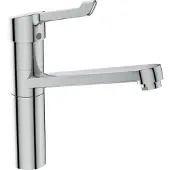 Ideal standard keukenkraan Ceraflex BlueStart, uitloop 222mm, model BC137AA, chroom