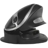 BakkerElkhuizen Oyster L (Bedraad), Muis, Zwart, Zilver