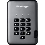 ISTORAGE diskAshur PRO 2 5 TB Externe harde schijf (2,5 inch) USB-A 3.2 Gen 2 Grafiet IS-DAP2-256-5000-C-G