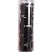 Softee Soepele padel grip Tech (x5) - zwart