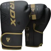 RDX Sports F6 Kara Bokshandschoenen - Goud - 12 oz