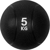 VirtuFit Medicijnbal Pro - Medicine Ball - 5 kg - Rubber - Zwart