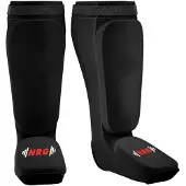 NRG Fitness SIBB Scheenbeschermers Shin & Instep - Zwart - M