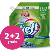 Dreft 2+2 Gratis: Vloeibaar Wasmiddel Ochtendfris Navulverpakking 28 Wasbeurten 1,26 Liter