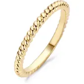 Blush geelgouden ring maat 54