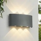 LINDBY Buitenverlichting , Ithan, Zwart, Terras, Aluminium, Modern