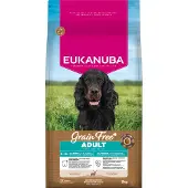 Eukanuba Hondenvoer Droog Grain Free Adult Large Lam 12 kg