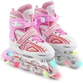 Apollo Inline skates Super Blades (Wit/roze, M (35-38))