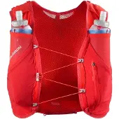 Salomon - Trail / Running rugzakken en riemen - Adv Skin 5 Set Flame Scarlet/Haute Red voor Unisex - Maat XL - Rood