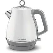 Morphy Richards Evoke, 1,5 liter, 2200 watt, wit, met deksel, waterniveau-indicator, draadloos