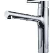 Franke 115.0600.098, Afvoerkraan, Chroom, Messing, Hendel, Zelfaanzuigend, 3/8"