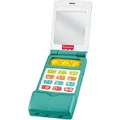 Fisher-Price Lachen & Leren Klaptelefoon - muzikale leeractiviteit voor peuters
