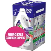 Ariel 2x Vloeibaar Wasmiddel Gekleurd 55 Wasbeurten 2,75 Liter