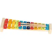 Goki Speelgoedinstrument - Xylofoon - Spelend Leren - Hout - 3 Jaar